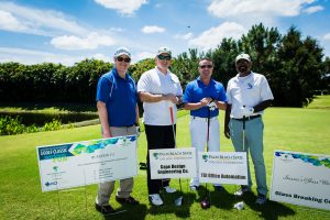 The CDE Golf Team: Philip Thomas, Sami Mized, Dave Suarez, and Kannan Rengarajan